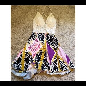 BNWOT cross back romper!